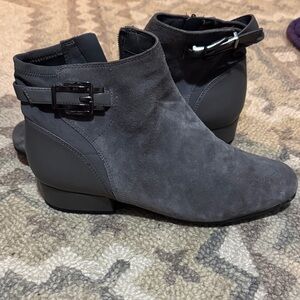 Stylish Gray Ankle Boots